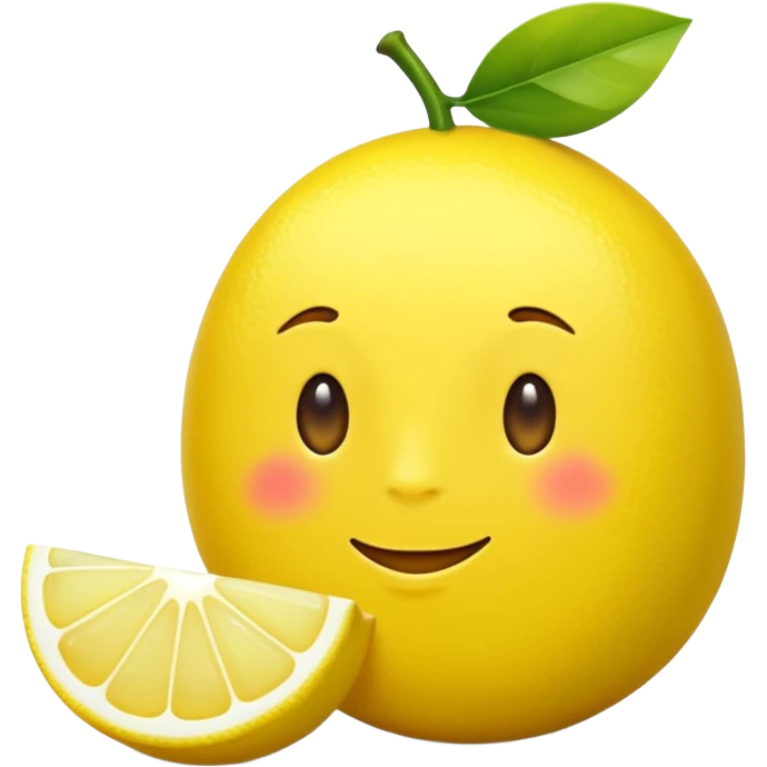 a mirrored 🍋 emoji