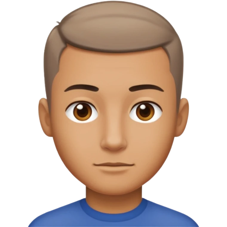 crew cut shorter hair emoji