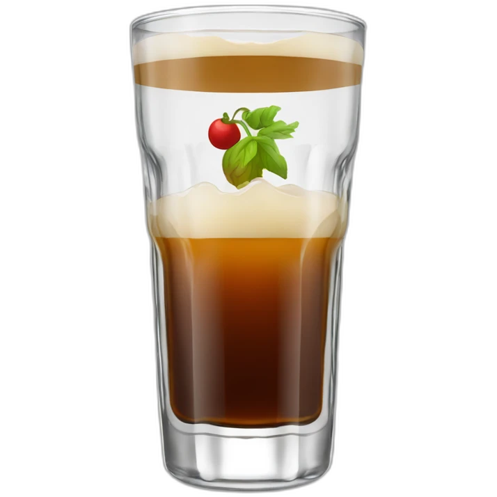 fernet branca high ball glass emoji