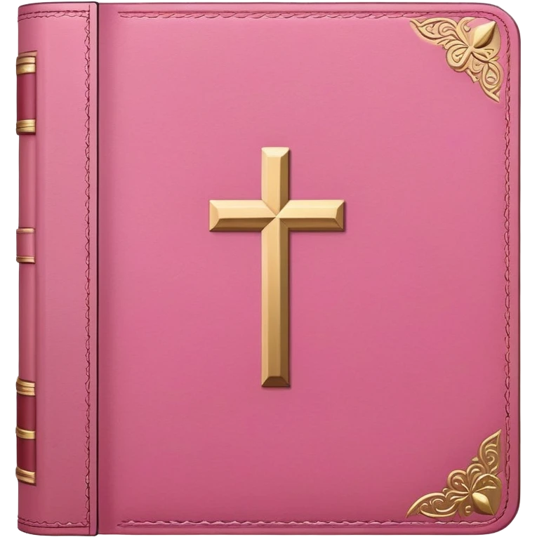 Pink Bible emoji