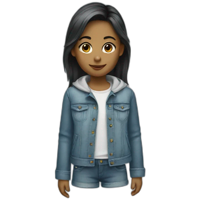 Small clothes girls emoji
