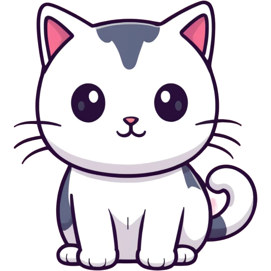 sparkly cat emoji