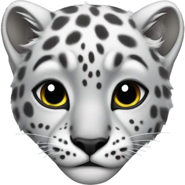 Snow leopard emoji