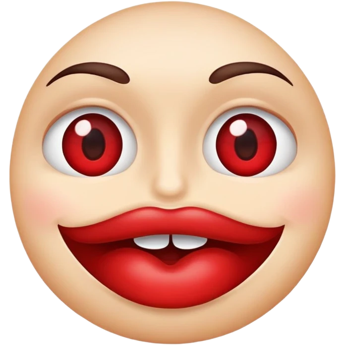 Crée un emoji qui a l’émotion de quand quelqu’un dit quelques chose de gênant et que tu le regardes  emoji