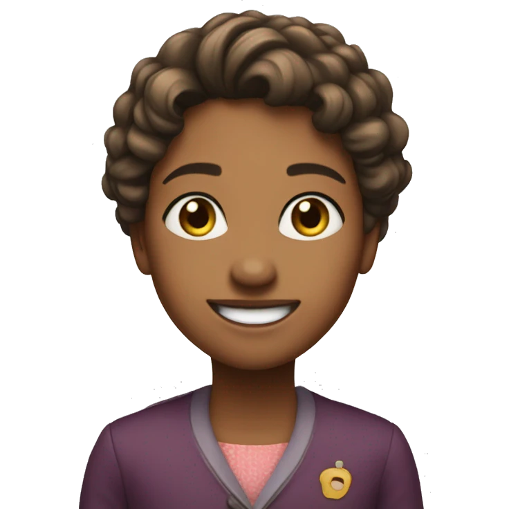 Anya Tailor Joy with a smile emoji