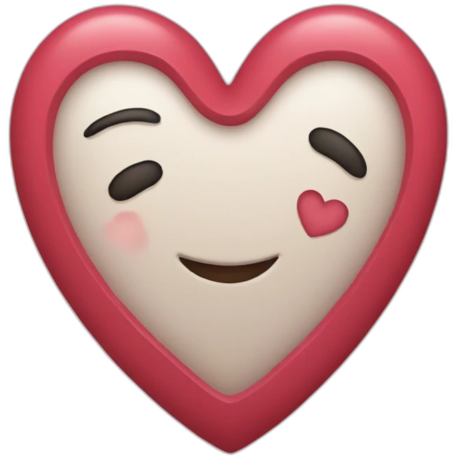 Heart with bandeg emoji