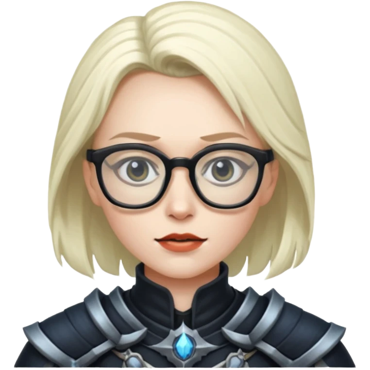 death knight wearing glasses  emoji