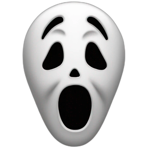 Scream film logo emoji