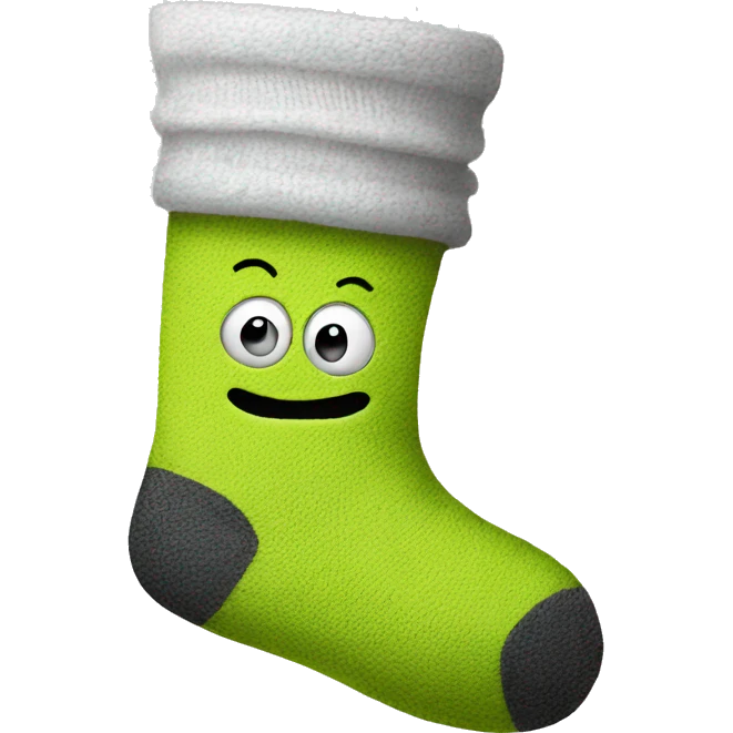 Stinky sock emoji