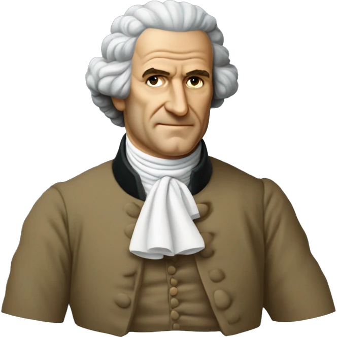 Jean-Jacques Rousseau, Genevan philosopher emoji