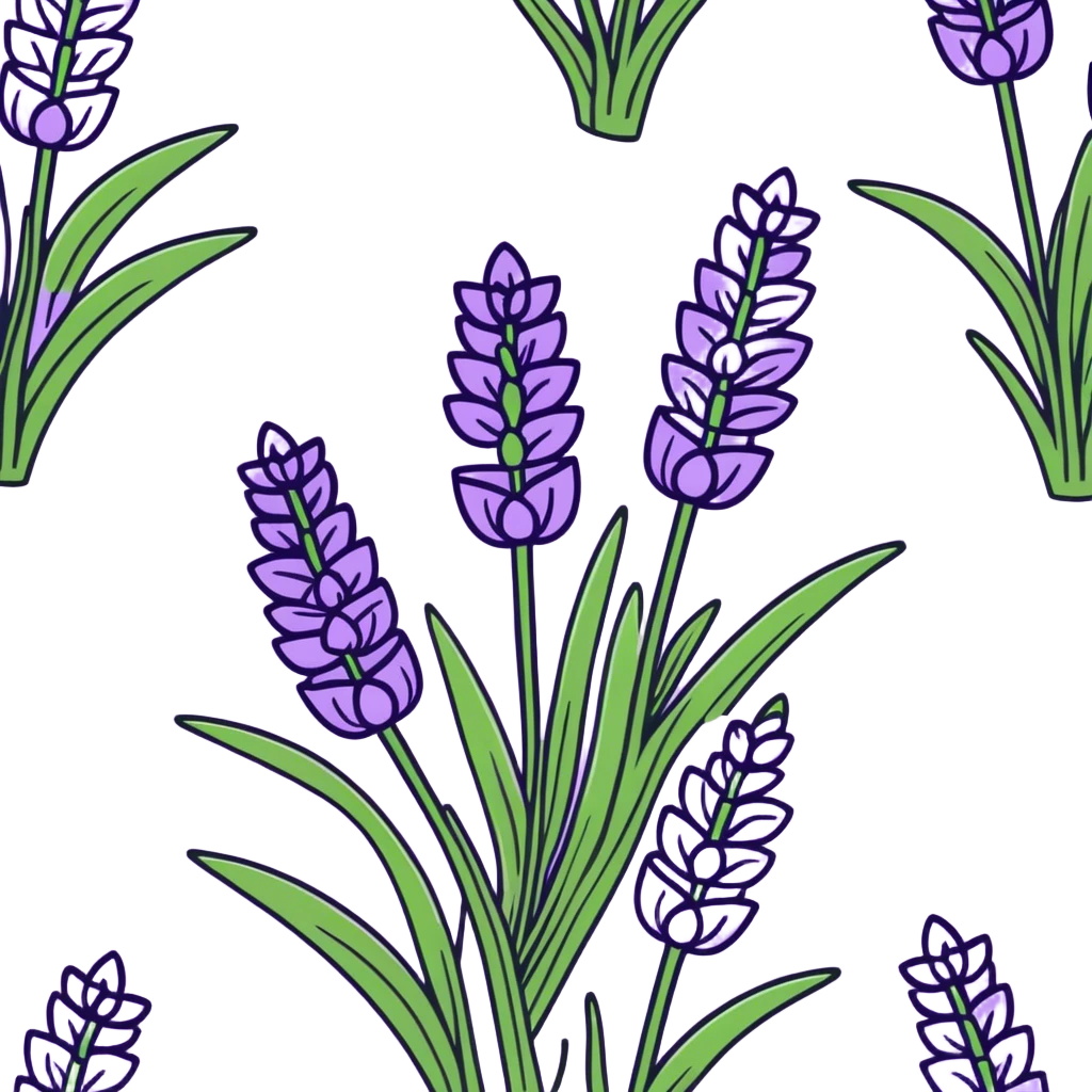 lavender plants emoji