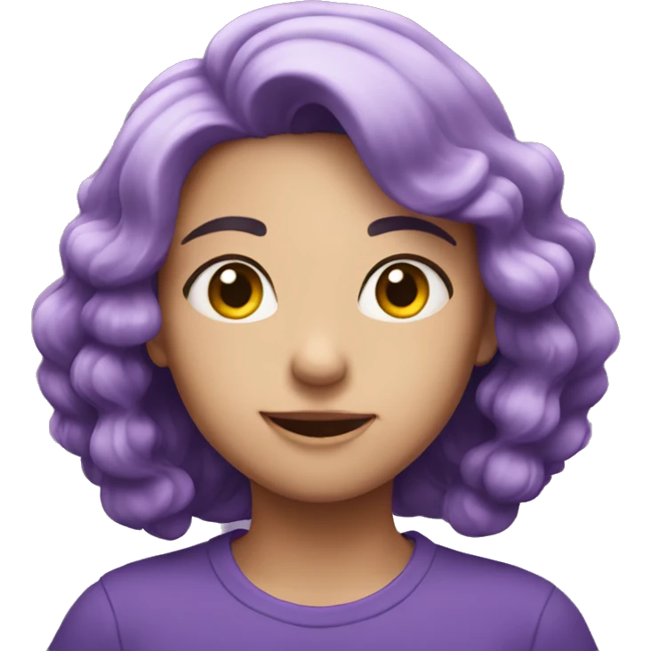Violet heart emoji