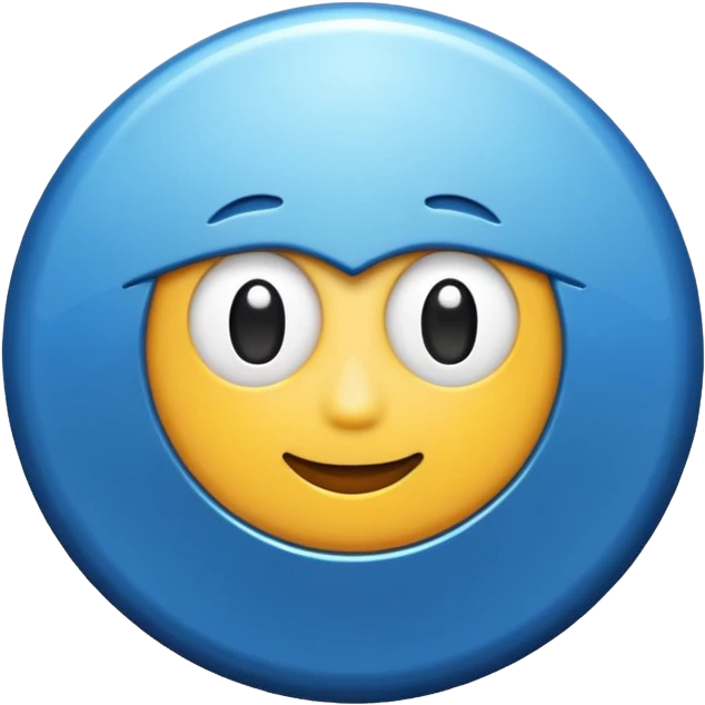 Badge bleu meta certified emoji