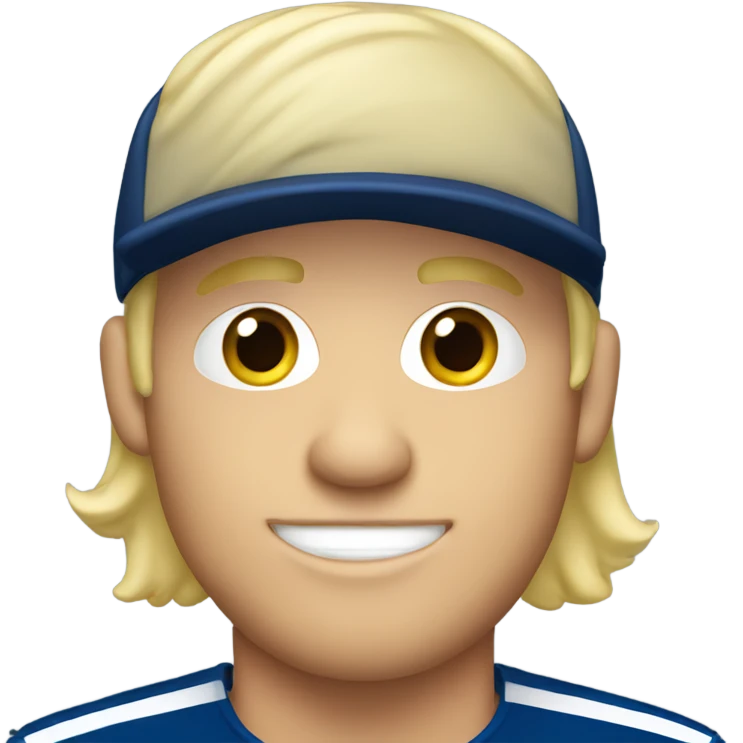 Blonde guy wearing Scotland cap emoji