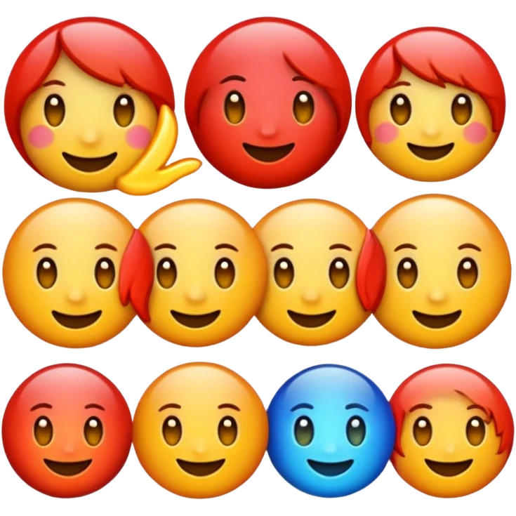 Red emoji