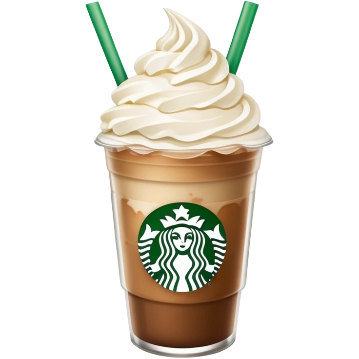 Starbucks Frappuccino emoji