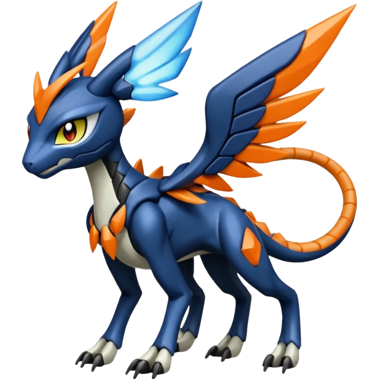 Meloetta-Wargreymon-Kyurem-Trico-Pokémon-Digimon-Fakémon-fusion-hybrid-creature emoji