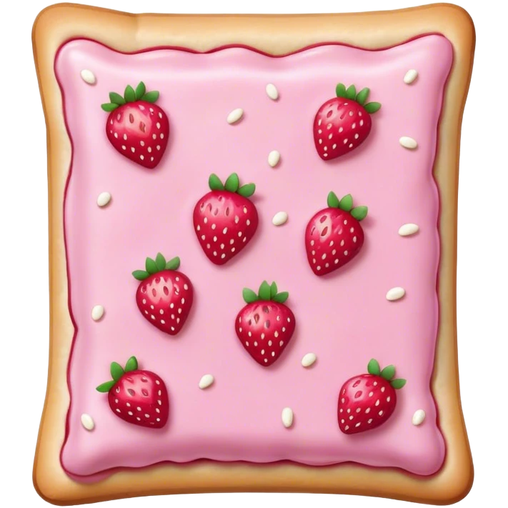 strawberry Pop-Tart emoji