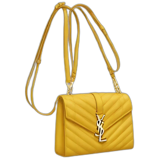 Yves saint laurent bag emoji