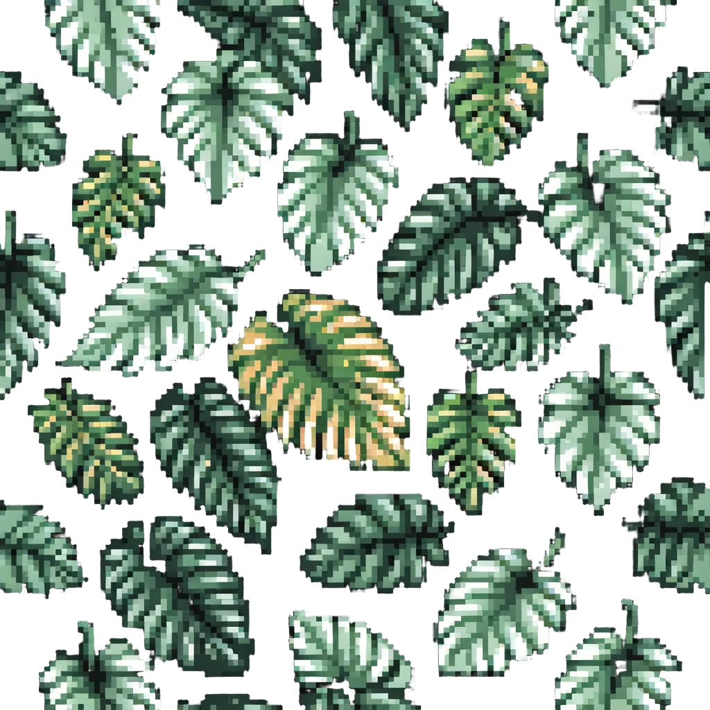 tropical leaf emoji