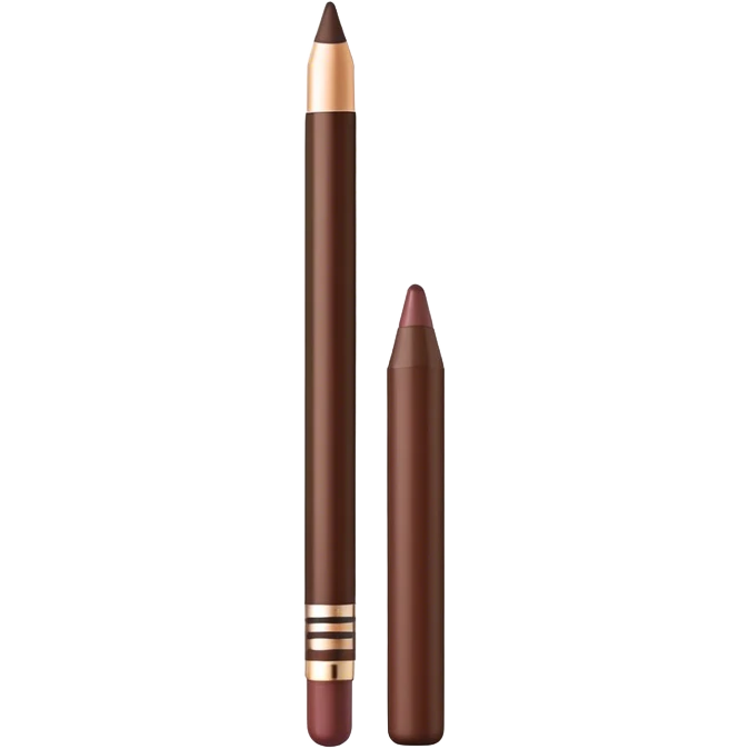 mac brown lip liner cosmetic pencil emoji