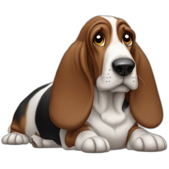 Basset hound emoji