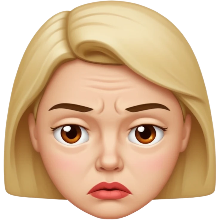 Irritated  emoji