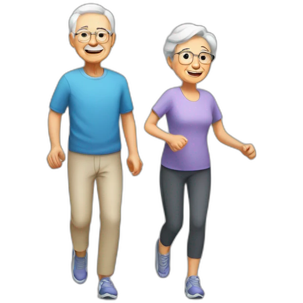 physical activity in elderly emoji