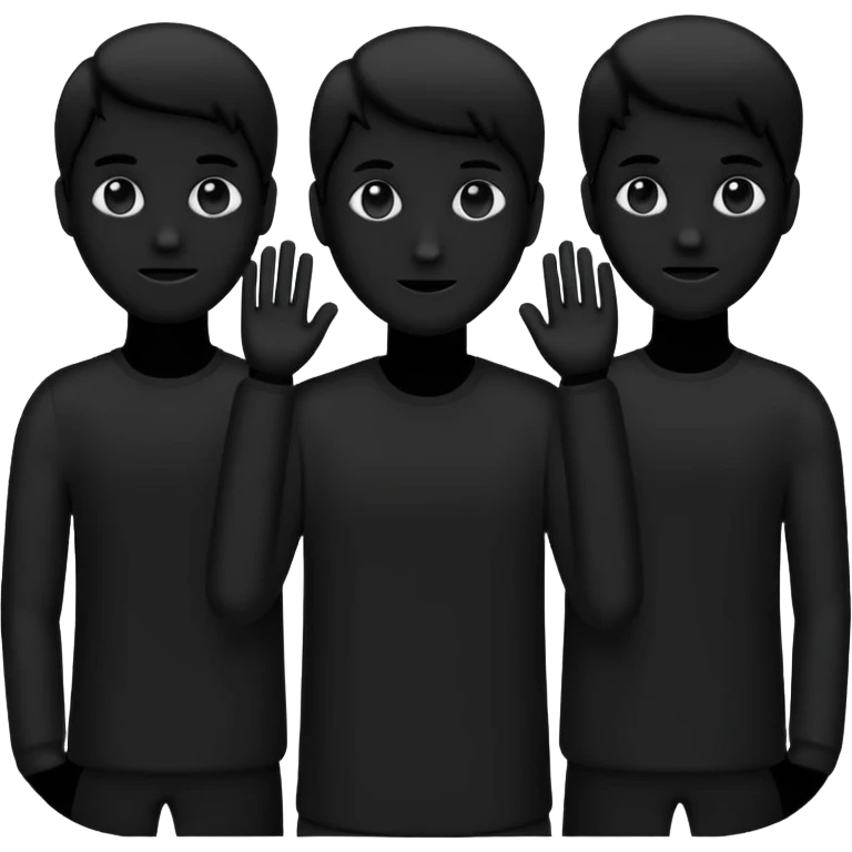 utilisateurs silhouette emoji