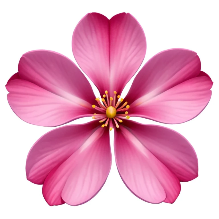 sakura flower with velvet texture emoji