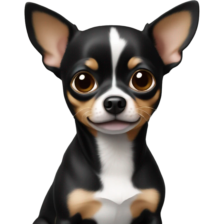 black￼ Chihuahua emoji