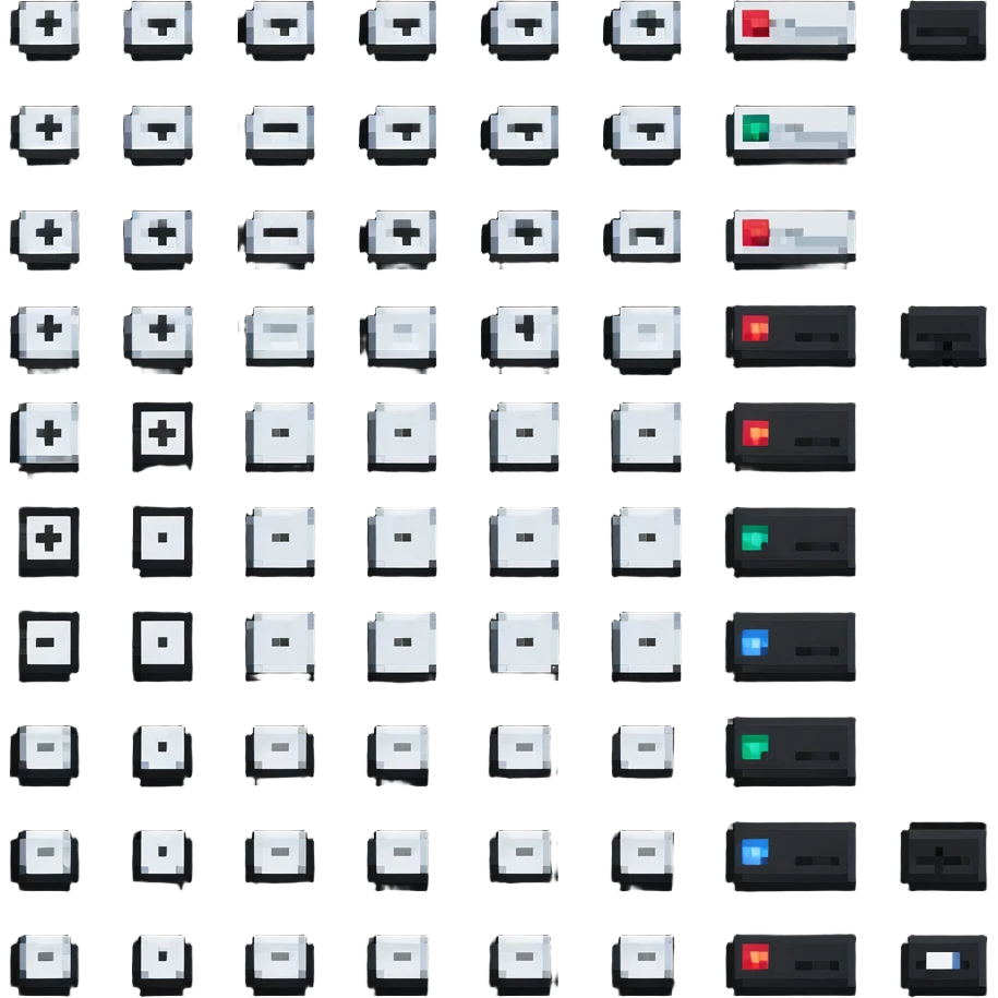 website navigation buttons emoji