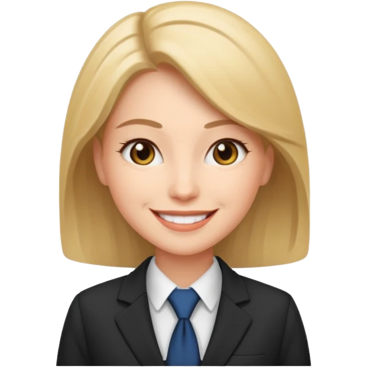 Female business woman emoji