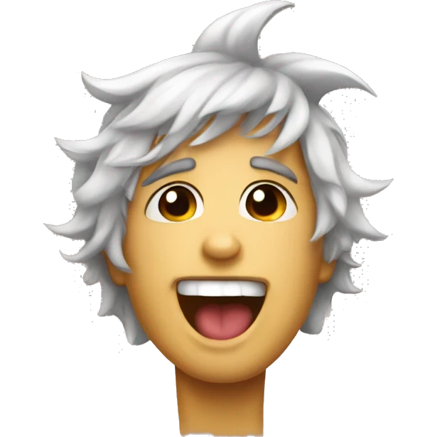 Hysterical love emoji
