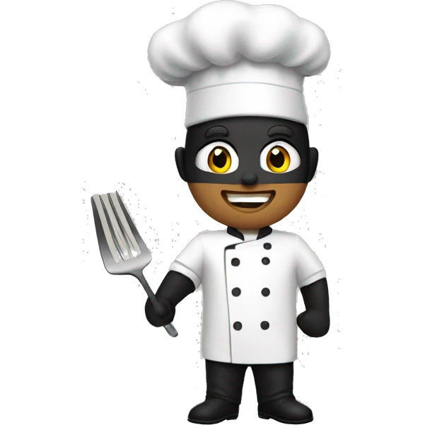 Batman as a chef emoji
