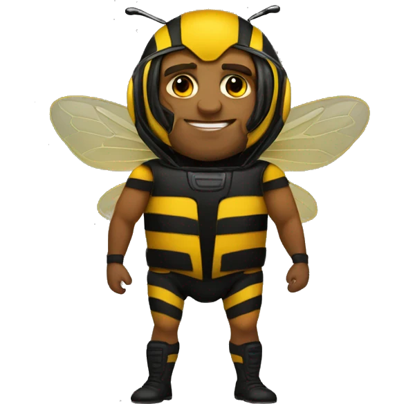 human-bumblebee emoji