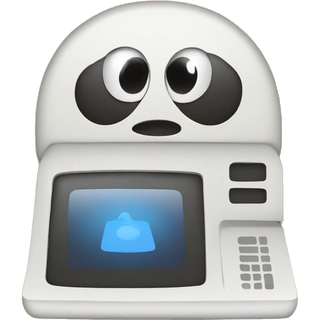 Computer iPad and mobile phone  emoji