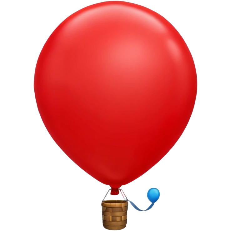 Red balloon emoji