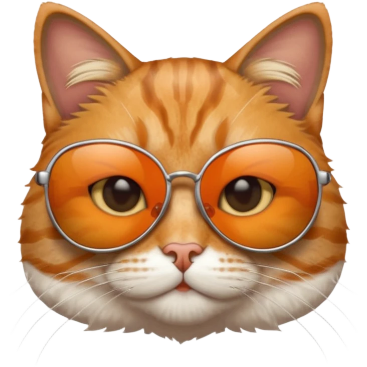 Cat wearing sunglasses emoji