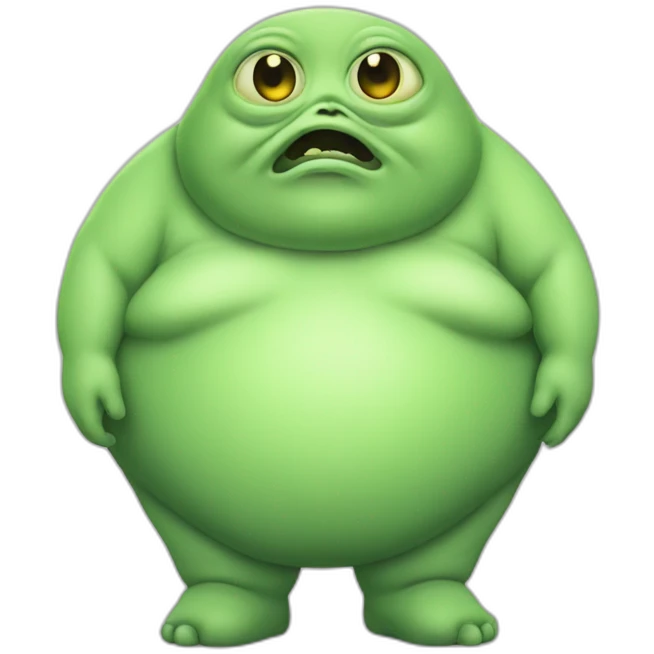 obese alien emoji