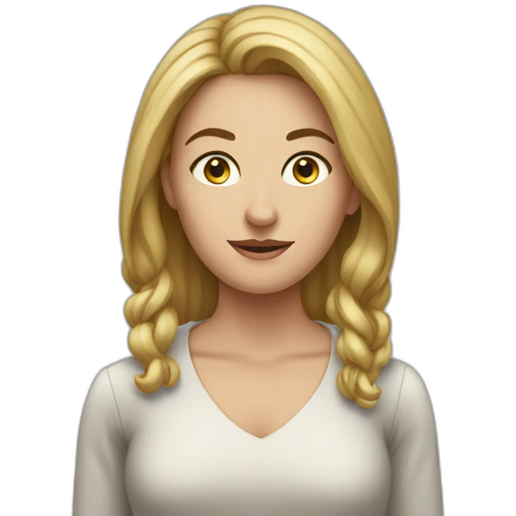 Karen (as in entitled white woman) emoji