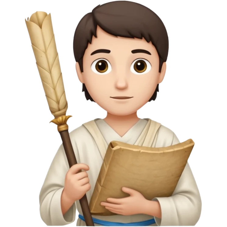 no, necesito que me hagas a san juan apostol emoji