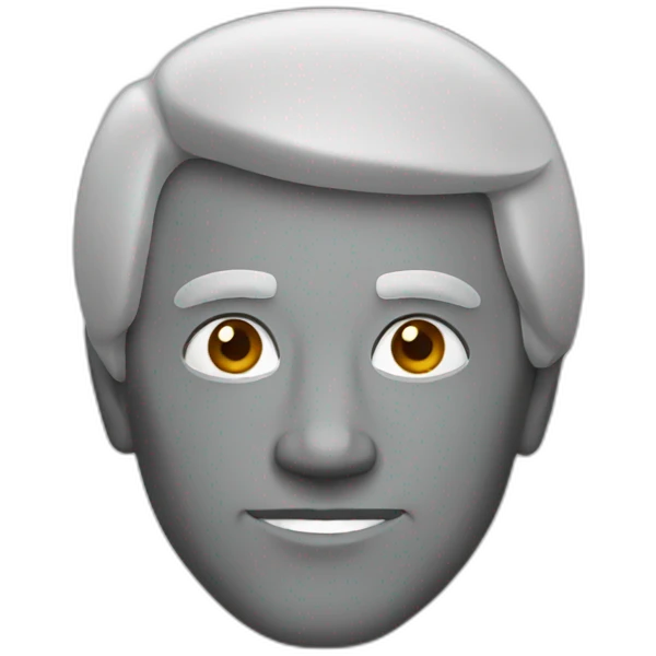 man stone emoji