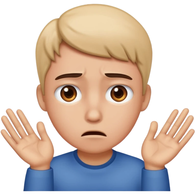 Personne qui hésite emoji