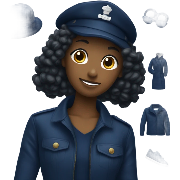 Pinterest navy blue  emoji