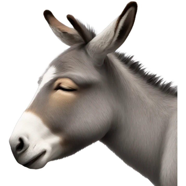 Sleeping donkey  emoji