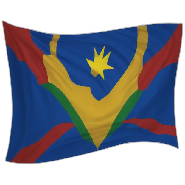 Drapeau kabylie emoji