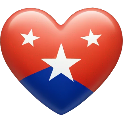 heart with chile colors emoji