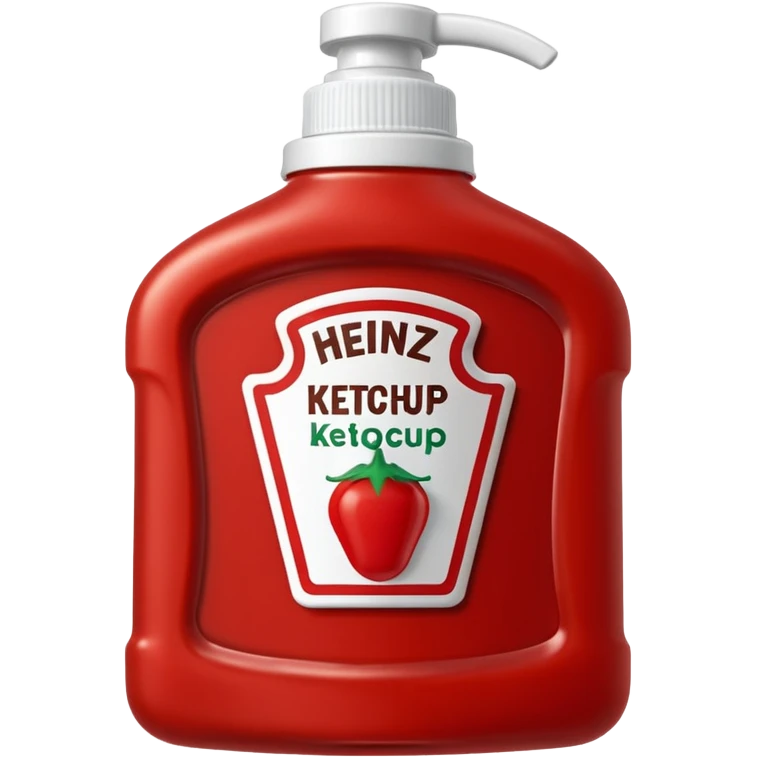 Heinz ketchup Squeeze bottle emoji
