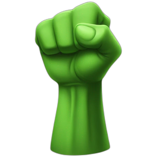 green fist emoji